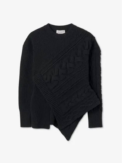 Piece Patch Knit Top Black - ALEXANDER MCQUEEN - BALAAN 2