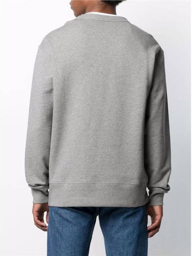 Face Patch Sweatshirt Grey - ACNE STUDIOS - BALAAN 6