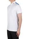 Jeff Regular Fit Short Sleeve Polo Shirt White - J.LINDEBERG - BALAAN 5