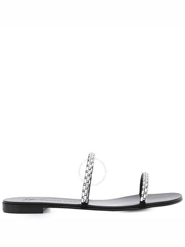 Giuseppe Zanotti Ladies Black Mauritia Flats, Brand Size 35 ( US Size 5 ) - GIUSEPPE ZANOTTI - BALAAN 1