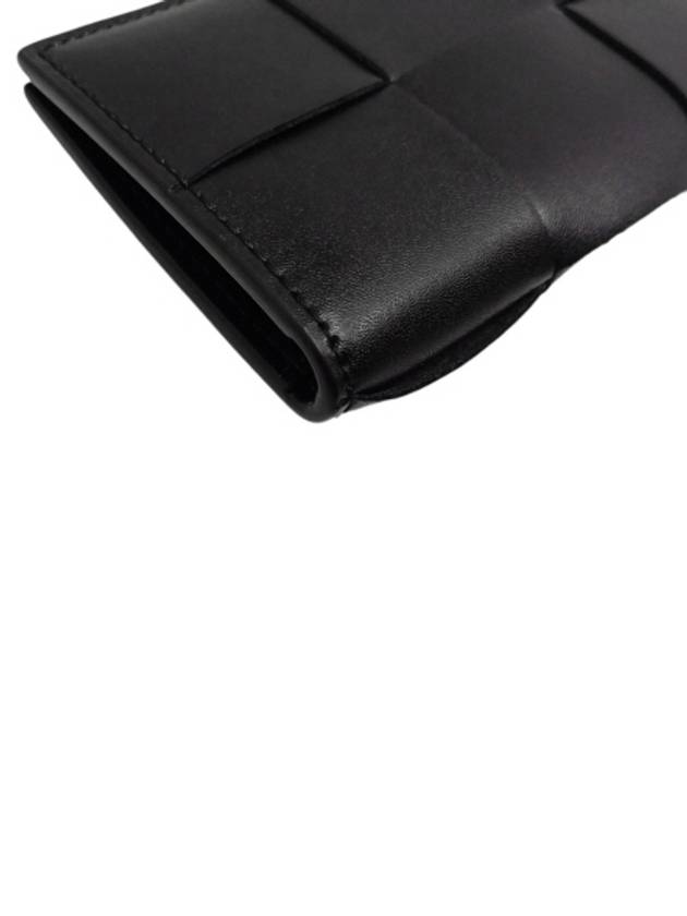 748053 Black Cassette Business Card Wallet - BOTTEGA VENETA - BALAAN 5