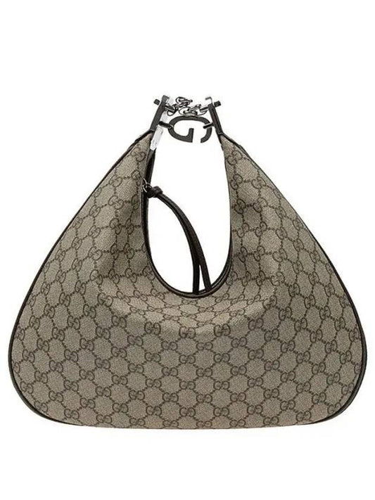 Attache Large Shoulder Bag Beige - GUCCI - BALAAN 2