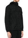 Garment Dyed Crinkle Reps R-Nylon Jacket Black - STONE ISLAND - BALAAN 4