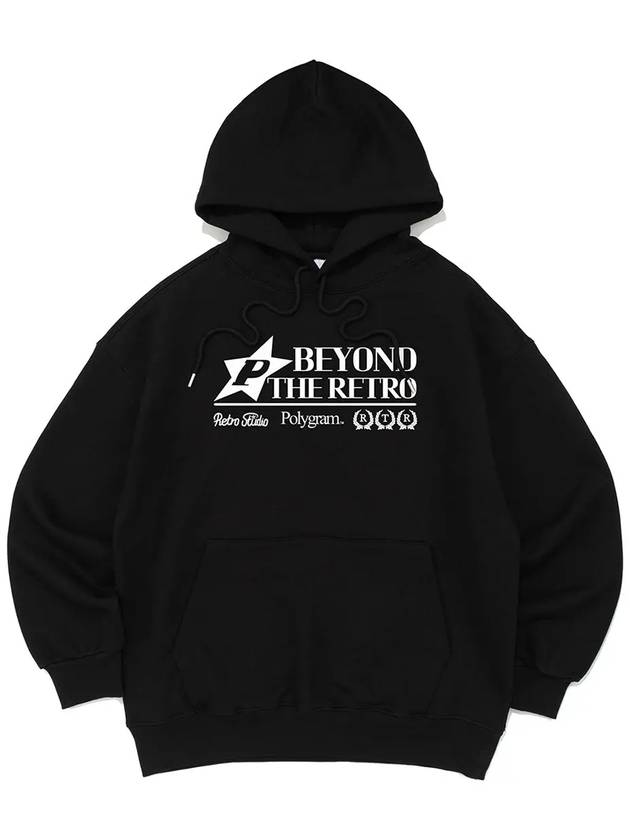 BEYOND THE RETRO HOOD TEE BLACK - POLYGRAM - BALAAN 4