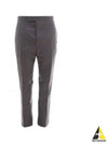Super 120S Twill Classic Backstrap Trouser Pants Medium Grey - THOM BROWNE - BALAAN 2