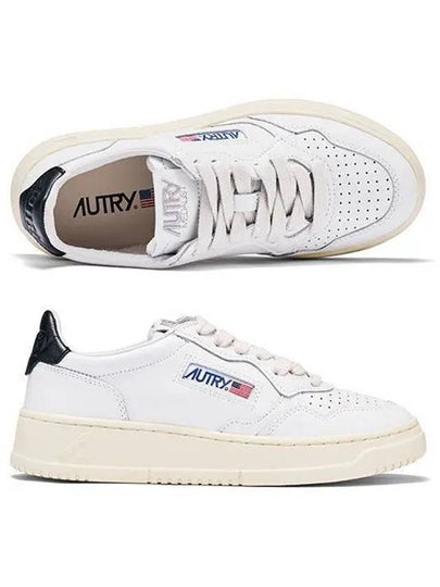 Medalist Goatskin Low Top Sneakers White - AUTRY - BALAAN 2