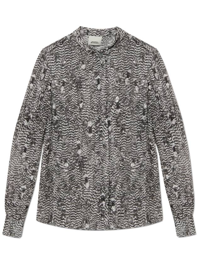 Isabel Marant Shirt Ilda, Women's, Grey - ISABEL MARANT - BALAAN 1