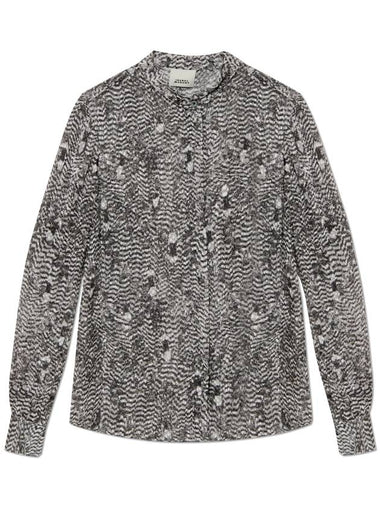 Isabel Marant Shirt Ilda, Women's, Grey - ISABEL MARANT - BALAAN 1