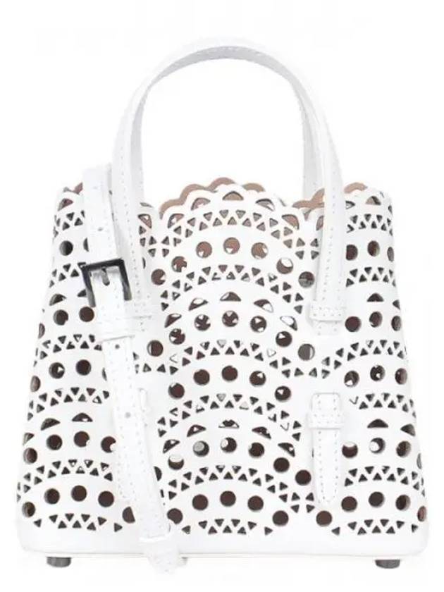 Women s Punching Bag Mina16 Wave Tote White 1120618 - ALAIA - BALAAN 1