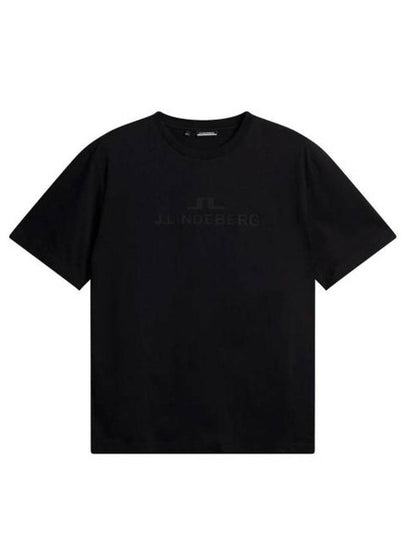 Alpha Short Sleeve T-Shirt Black - J.LINDEBERG - BALAAN 2