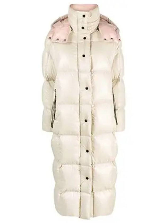 Women's Parnaiba Long Down Padding Beige - MONCLER - BALAAN 2