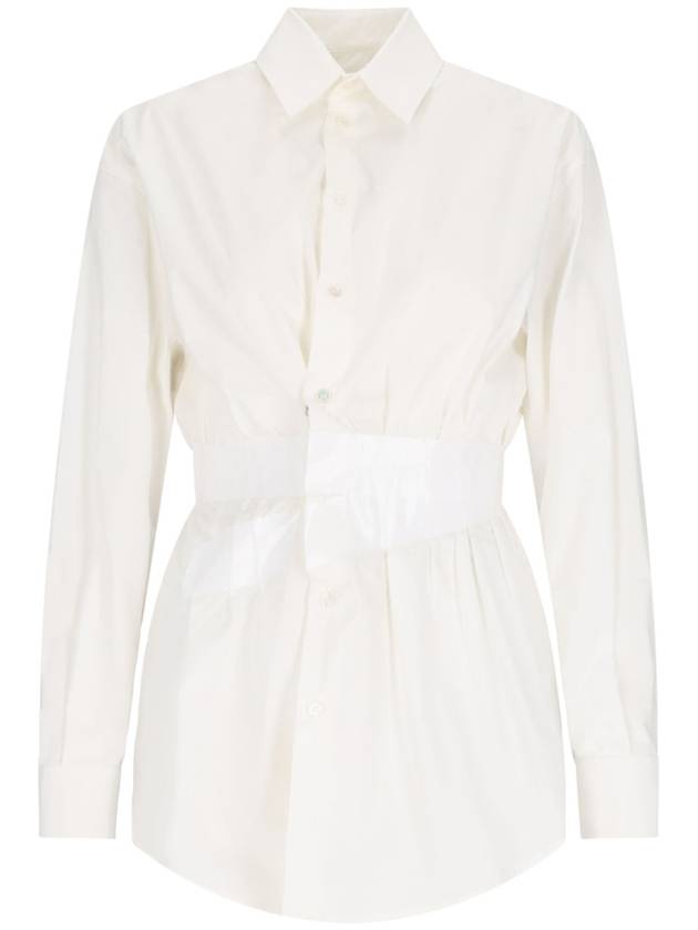 MM6 Maison Margiela Shirts White - MAISON MARGIELA - BALAAN 1