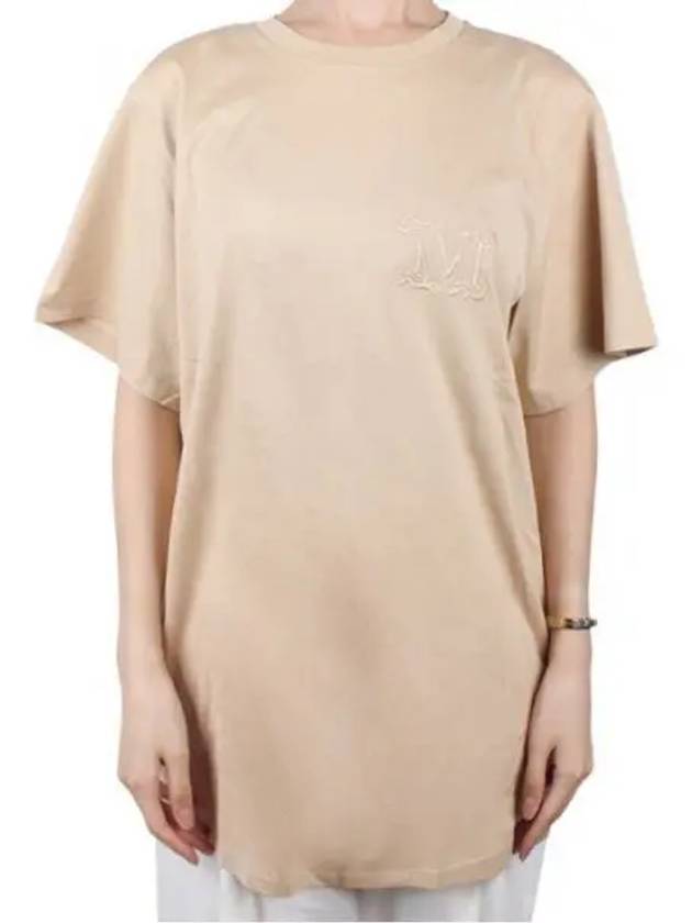 Women s Mango Short Sleeve T Shirt Beige 009 1120604 - MAX MARA - BALAAN 1