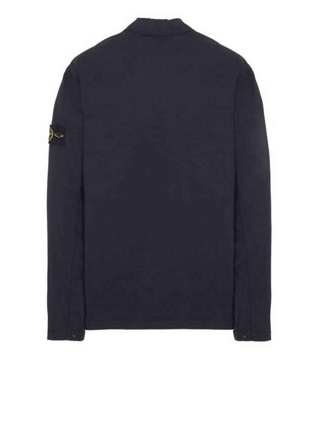 Wappen Patch Double Pocket Cotton Zip-Up Jacket Dark Navy - STONE ISLAND - BALAAN 3