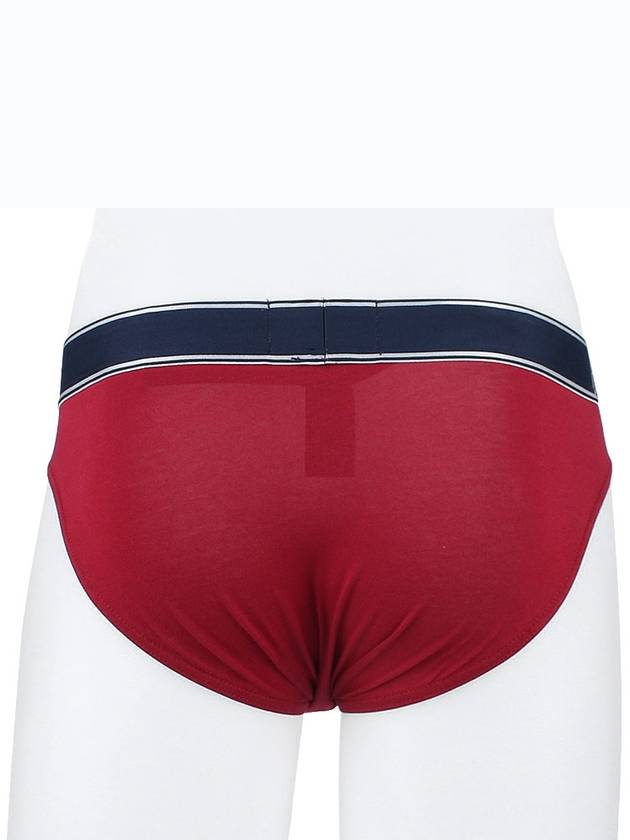 Men's Boxer Briefs Burgundy - EMPORIO ARMANI - 5