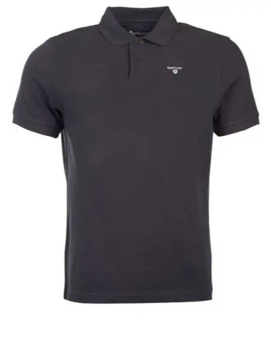 Men's Embroidered Logo Sports Polo Shirt Navy - BARBOUR - BALAAN 2