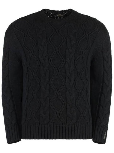 Paul & Shark Virgin Wool Crew-Neck Sweater - PAUL & SHARK - BALAAN 1