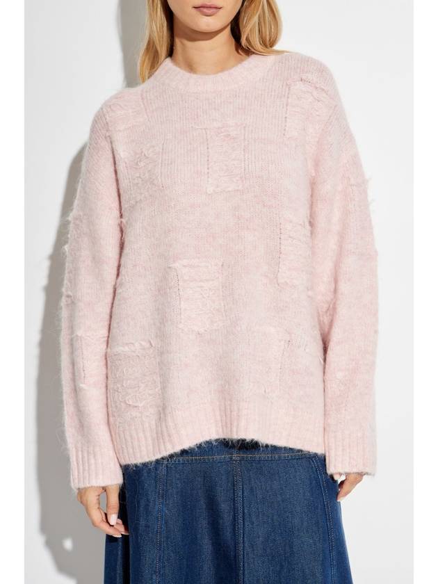 Munthe Woolen Sweater, Women's, Pink - MUNTHE - BALAAN 3