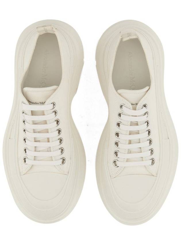 Tread Slick Low Top Sneakers White - ALEXANDER MCQUEEN - BALAAN 6