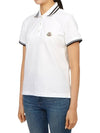 Women s Collar Short Sleeve T Shirt 8A00009 84720 001 - MONCLER - BALAAN 2