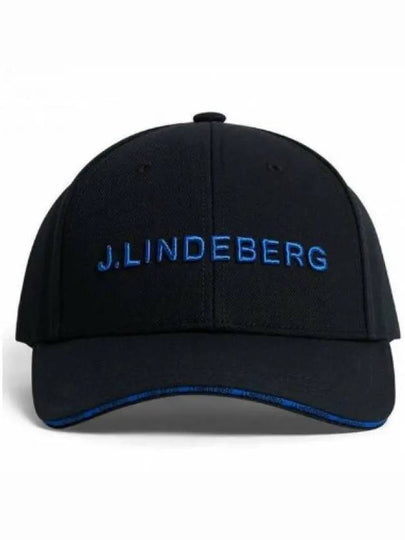 Hennric Embroidered Logo Ball Cap Black - J.LINDEBERG - BALAAN 2