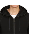 Men's Cotton Hooded Jacket Black - MOOSE KNUCKLES - BALAAN 9