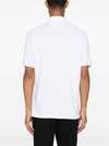 Logo Cotton Polo Shirt White - BRUNELLO CUCINELLI - BALAAN 3