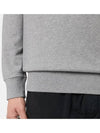 Wappen Patch Garment Dyed Sweatshirt Grey - STONE ISLAND - BALAAN 5