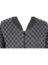 Damier jacquard zip up jacket XL - LOUIS VUITTON - BALAAN 7