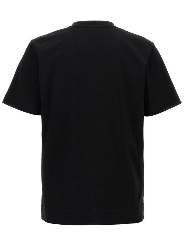 Embroidered 4G Logo Cotton Short Sleeve T-shirt Black - GIVENCHY - BALAAN 3