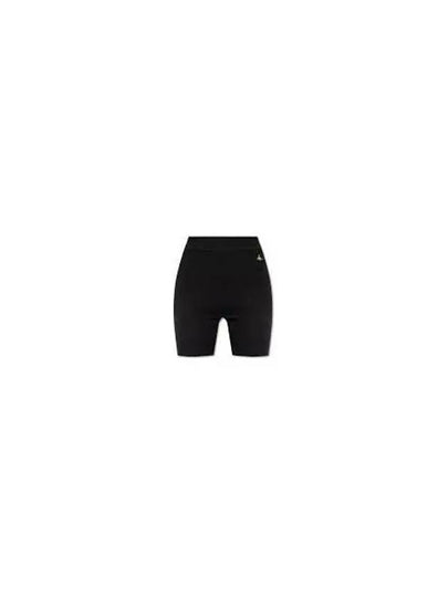 Embroidered Logo Shorts Black - VIVIENNE WESTWOOD - BALAAN 2