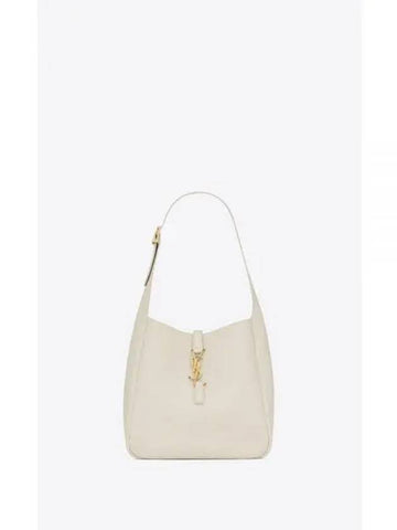 Le 5 A7 Small Hobo Shoulder Bag Vintage White - SAINT LAURENT - BALAAN 1