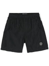 Kids Stone Island Swim Pants 8016B0346 V0029 BLACK - STONE ISLAND - BALAAN 2