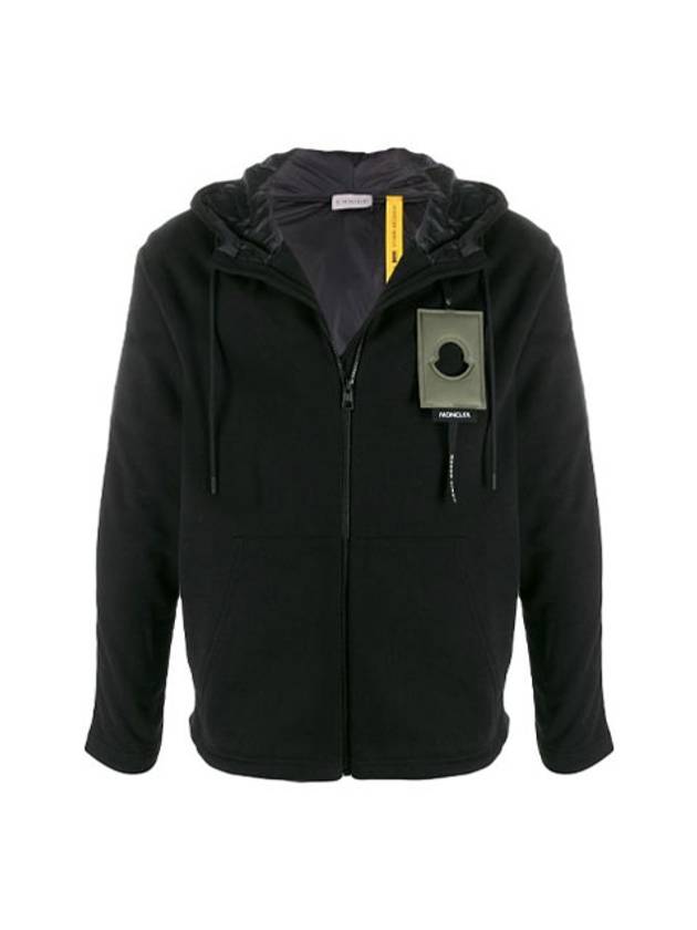 Genius Craig Green Hooded Jacket Black - MONCLER - BALAAN.