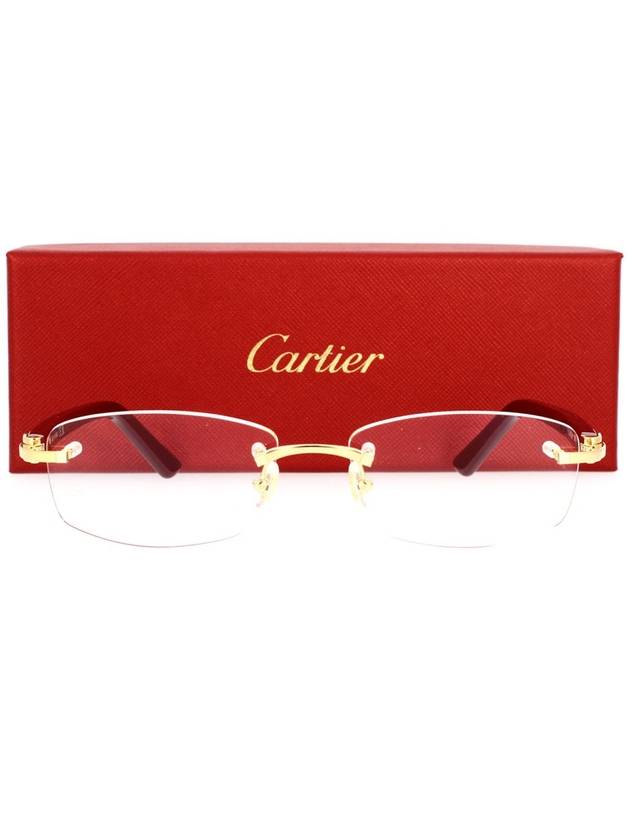 Sunglasses CT0048O 006 Gold - CARTIER - BALAAN 2