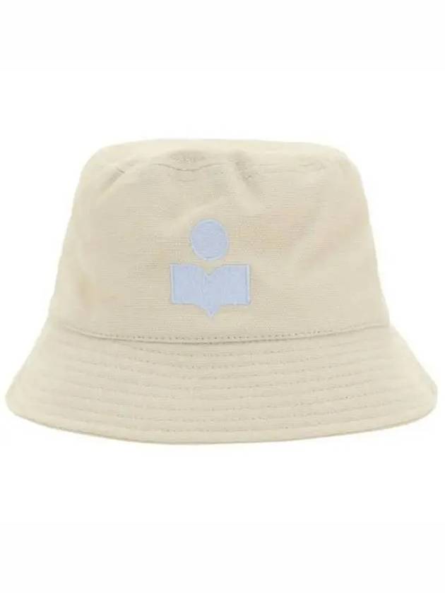 Haley Embroidered Logo Bucket Hat Ivory - ISABEL MARANT - BALAAN 2