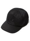 11Th Anniversary Embroidered Logo Ball Cap Black - CP COMPANY - BALAAN 2