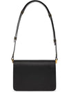 Trunk Saffiano Leather Shoulder Bag Black - MARNI - BALAAN 4