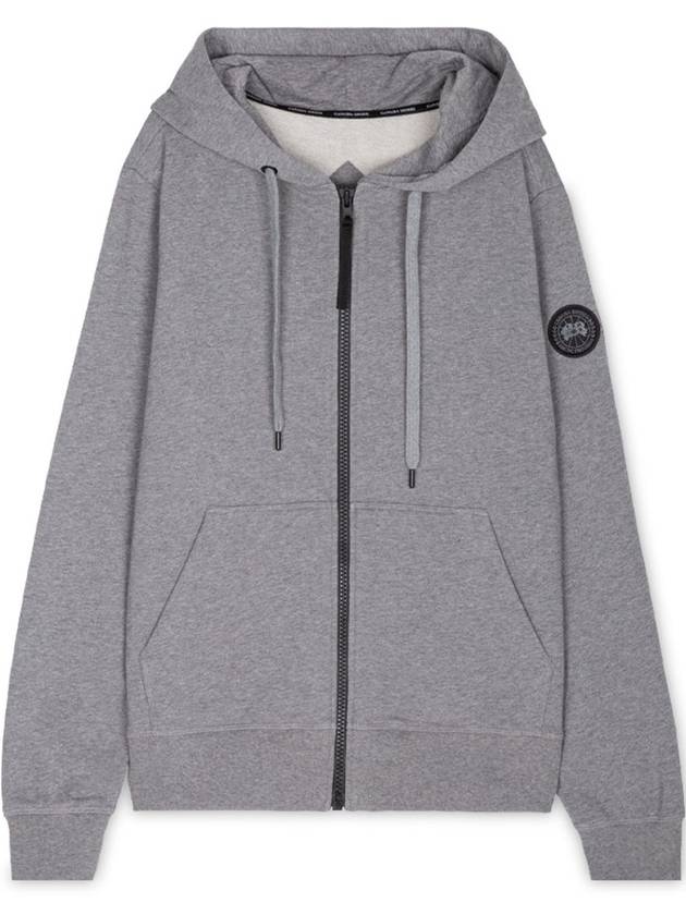 Huron Zip-up Hoodie Stone Heather - CANADA GOOSE - BALAAN 3