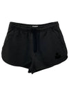 Mipha Logo Banding Shorts Black - ISABEL MARANT ETOILE - BALAAN 3