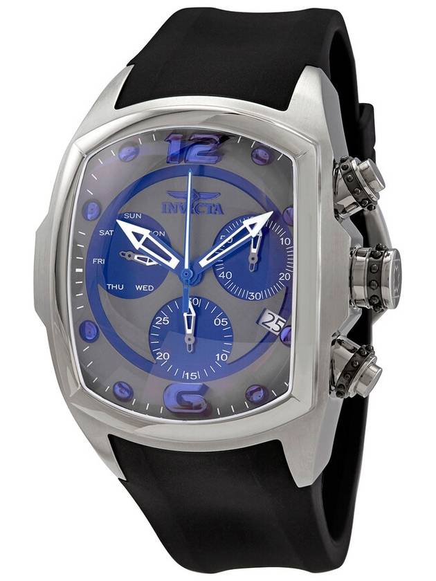 Invicta Lupah Revolution Collection Chronograph Black Polyurethane Men's Watch 6101 - INVICTA - BALAAN 1