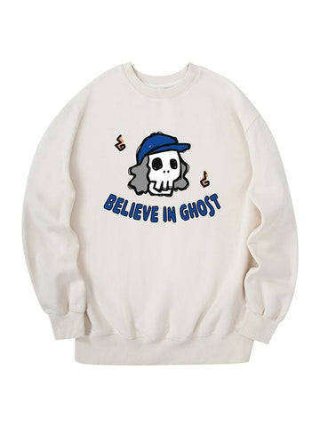 Young Ghost Sweatshirt Cream - RADINEO - BALAAN 1