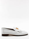 Royal Rose Gold H Logo Loafer Blanc - HERMES - BALAAN 7