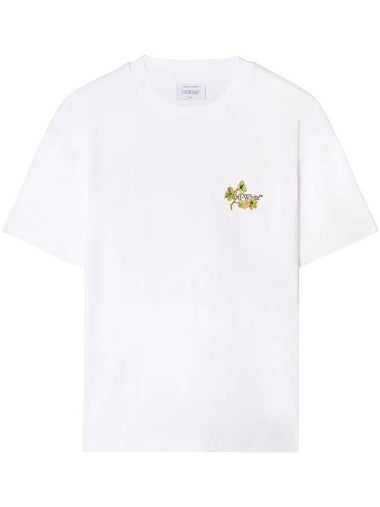 Off-White Ramage Flower Arrow Reg T-Shirt - OFF WHITE - BALAAN 1