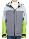 Color Block Sports Jacket Grey - MONCLER - BALAAN 3