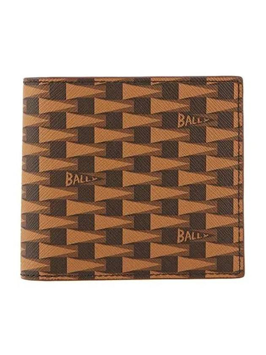 MLW03X TP047 I8D4O Men's Half Wallet - BALLY - BALAAN 2