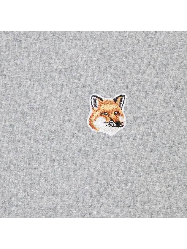 Fox Head Patch Classic Short Sleeve T-Shirt Grey Melange - MAISON KITSUNE - BALAAN 7