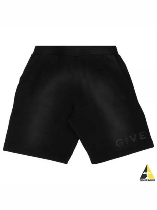 Boxy Fit Shorts Black - GIVENCHY - BALAAN 2