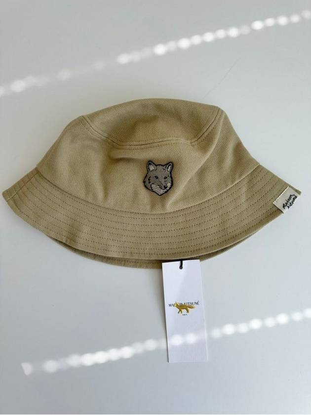 Bucket Hat MM06114WW0096 Beige XS S M L - MAISON KITSUNE - BALAAN 4