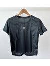 Training T shirt DQ6736 010 Black WOMENS M Asian Fit - NIKE - BALAAN 1